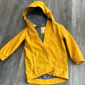 Cat & Jack size 2t yellow rain jacket